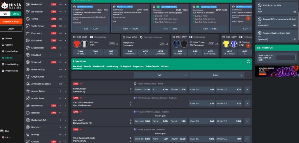 Ninja Casino Betting – The Ultimate No-Account Gambling Experience